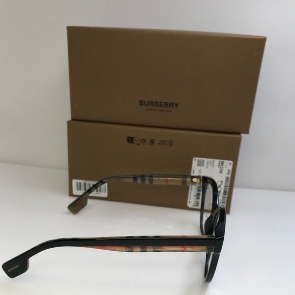 New 💯Authentic - Burberry Jaqueline Demo Round Unisex Eyeglasses BE2356 - Picture 11 of 14